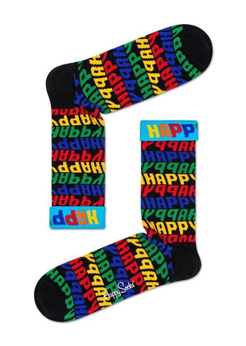 Носки Happy socks Jumbo Text Sock BAT01