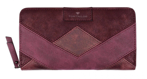 Женский кошелек Tom Tailor Bags, бордовый