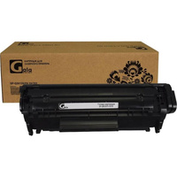 Картридж лазерный GalaPrint Q2612X/FX-10/703 для HP/Canon черный совместимый повышенной емкости