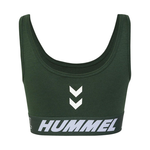 Hmlte Maja - комплект из 2 спортивных топов, женский спортивный топ для тренировок HUMMEL, цвет gruen