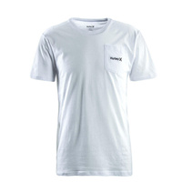 Белая футболка с карманами Oao HURLEY, цвет weiss