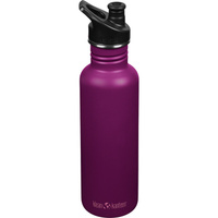 Классическая бутылочка для питья с узкой спортивной крышкой Klean Kanteen, фиолетовый
