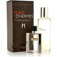 Hermãs Подарочный набор Hermes Terre D`Hermes - туалетная вода 30 мл + запасная часть туалетной воды 125 мл - подарочный