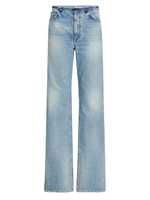 Свободные джинсы с потертостями на поясе Askk NY