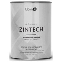 Грунт по металлу ELCON Zintech цинконаполненный 1кг, арт.00-00002730