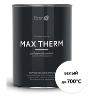 Эмаль термостойкая ELCON для печей 0,8кг белая, арт.00-00004041