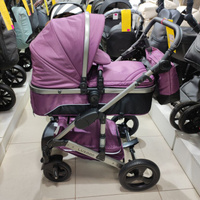 Детская коляска 3в1 Luxmom фиолетовый цвет