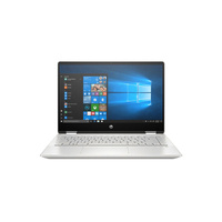 Ноутбук-трансформер HP Pavilion X360 14-dy0172TU, 14" Touch Screen, 4 ГБ/256 ГБ, i3-1125G4, серебристый, англ. раскладка