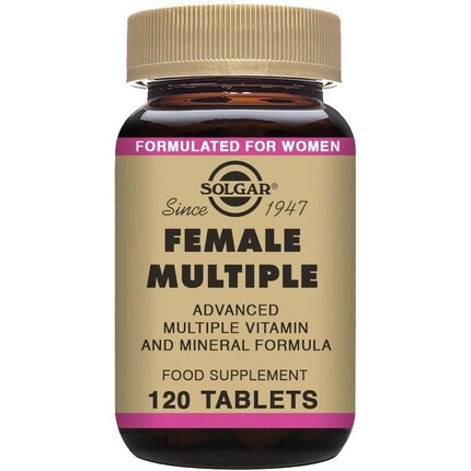 Solgar Комплексная мультивитаминная, минеральная и травяная формула для женщин, 120 таблеток