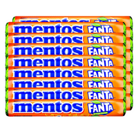 Жевательные конфеты Mentos Fanta / Ментос Фанта со вкусом апельсина 29,7гр 16 шт (Вьетнам) MENTOS