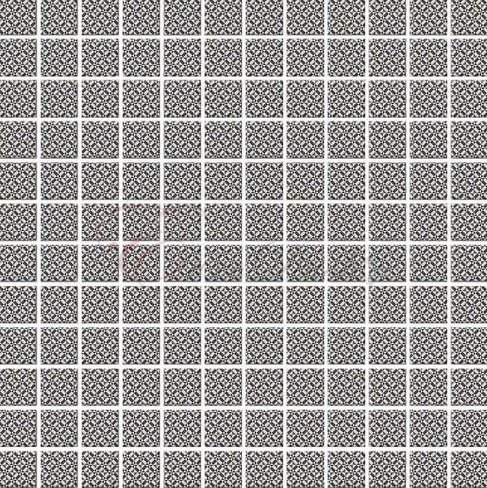 Мозаика Кастелло орнамент серый 20108 29,8*29,8 универсальная KERAMA MARAZZI