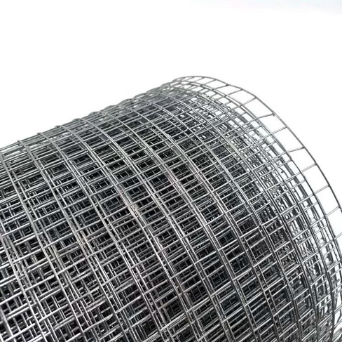 Сетка сварная стальная Способ изготовления: плетеный; Диаметр проволоки: 2.01 мм; Размер рулона, м: 1.5x25