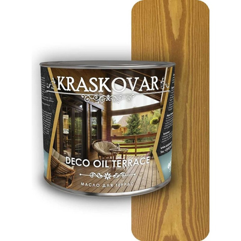 Масло для террас Kraskovar Deco Oil Terrace