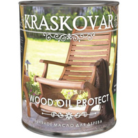Льняное масло для дерева Kraskovar Wood Oil Protect