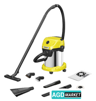 Пылесос Karcher WD 3 S V-17/6/20 Car 1.628-149.0