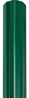 GRAND LINE штакетник М-образный фигурный зеленый (1,8м)