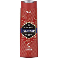 Гель-шампунь для душа мужской Old Spice 3 в 1 Captain 400 мл