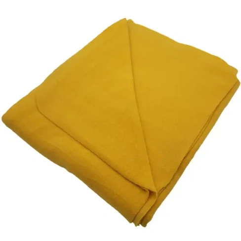 Плед Bolero 130x160 см флис цвет жёлтый Без бренда