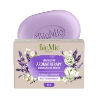 Мыло твердое BioMio жасмин и лаванда 90 г BIOMIO None
