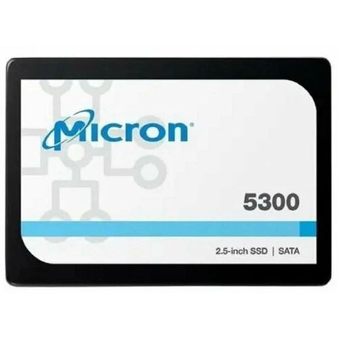 SSD накопитель Crucial Micron 5300PRO MTFDDAK1T9TDS-1AW15ABYY 1.9ТБ, 2.5", SATA III, SATA