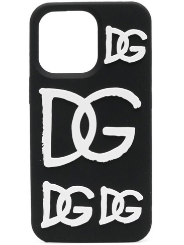 Dolce & Gabbana чехол для iPhone 13 Pro с логотипом, черный Dolce & Gabbana