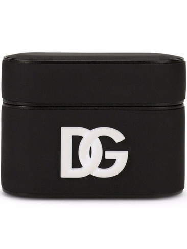 Dolce & Gabbana футляр для Airpods Pro с логотипом DG, черный Dolce & Gabbana