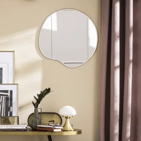 Зеркало для ванной Inspire Farol Brass 55 см круглое цвет золотой INSPIRE
