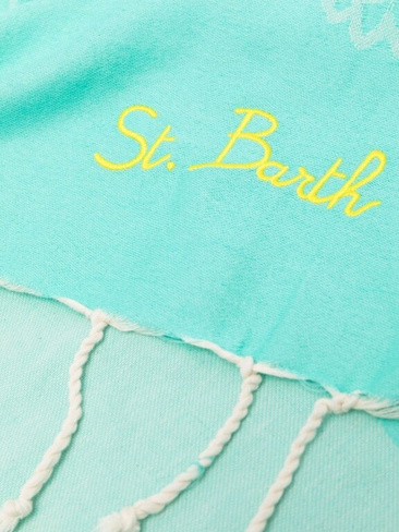Mc2 Saint Barth полотенце с принтом пейсли, зеленый