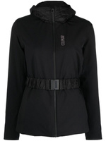 Colmar лыжная куртка с капюшоном и поясом, черный