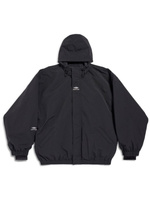 Balenciaga лыжная куртка 3B Sports Icon с капюшоном, черный
