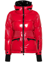 Moncler Grenoble лыжная куртка-пуховик Rochers, красный