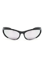 Balenciaga Eyewear солнцезащитные очки Reverse Xpander в прямоугольной оправе, черный