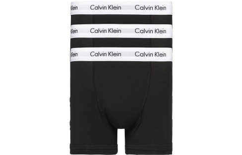Calvin Klein Мужские шорты-боксеры, В упаковке 3 штуки (черно-белые).
