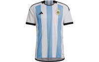 Домашняя майка стадиона Adidas Argentina 2022, белый/голубой, Белый