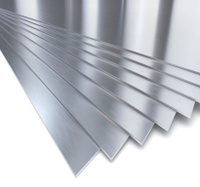 Алюминиевый лист, s= 0.5 мм, Раскрой: 1.2х3 м, ТУ 1-804-473-2009