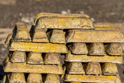 Чушка бронзовая в пирамидках, Марка: БрОЦС5-5-5, ГОСТ 493-79
