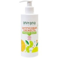 Levrana - Жидкое мыло "Цитрусовая свежесть", 250 мл
