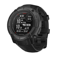 Умные часы Garmin Instinct 2X Solar Tactical Edition, 1.1", Bluetooth, черный