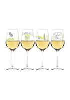 Бокал для белого вина Белый, набор из 4 шт., 364 мл Ritzenhoff, цвет Klar