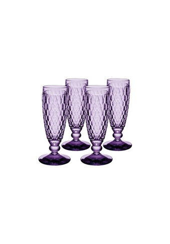 Бокал для шампанского 4 шт Бостон Лаванда Villeroy & Boch, фиолетовый