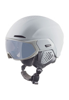 Горнолыжный шлем «Alto Q Lite», козырек, система вентиляции ALPINA, цвет White Matt