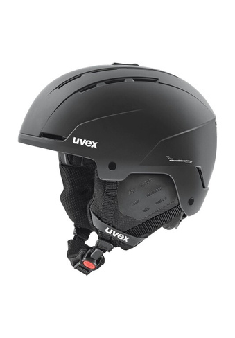 Горнолыжный шлем STANCE, универсал, система вентиляции uvex, цвет Black Matt