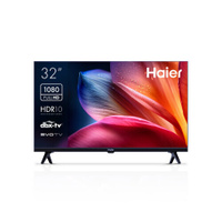 32" Телевизор Haier 32 Smart TV S1 2023 VA, черный