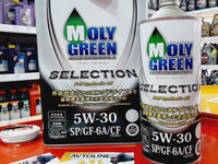 Масло моторное molygreen selection 5W-30 4 л