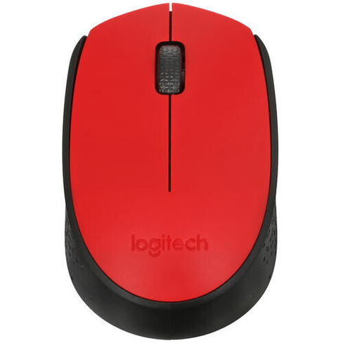 Беспроводная мышь Logitech M170Red_1