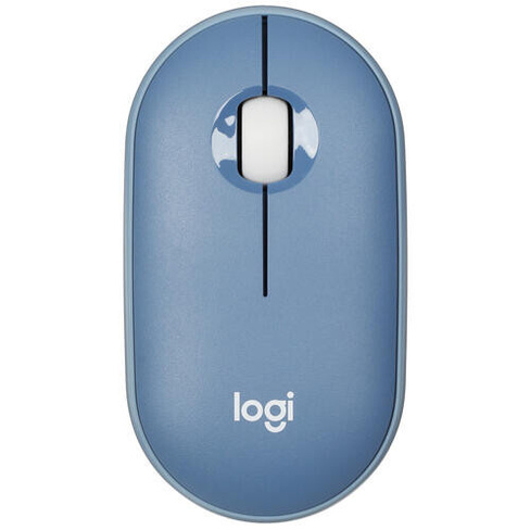 Беспроводная мышь Logitech PebbleM350Blue_1