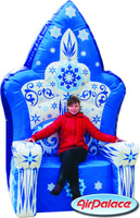 Надувной трон для Деда Мороза арт. 2040