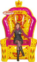 Надувной трон "Королевский" арт. 2037
