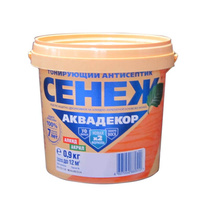 Антисептик 109(орех)-0,9 кг-СЕНЕЖ АКВАДЕКОР
