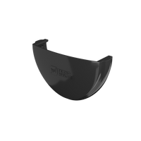 Заглушка желоба ПВХ Технониколь D 125 мм, чёрный